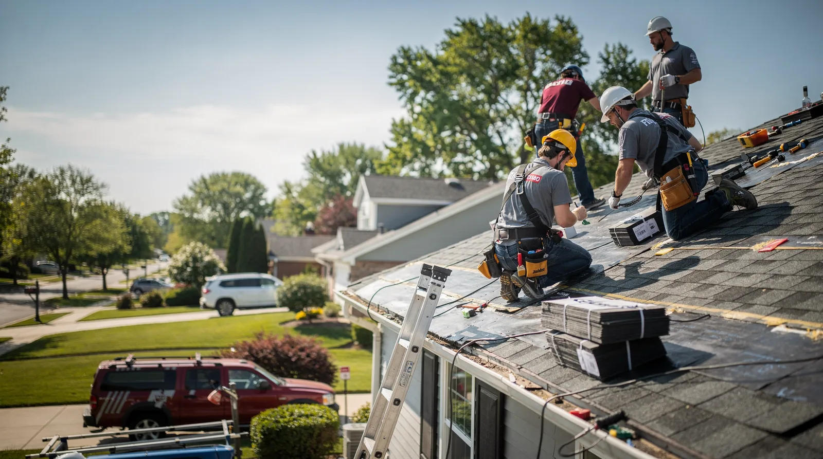 Roof Repair in Easton, ME around you